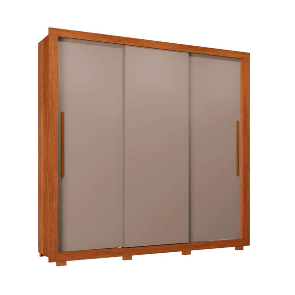 Guarda Roupa Casal Panamá 3 Portas 4 Gavetas Com Pés Salleto