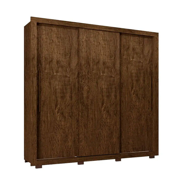 Guarda Roupa Casal Panamá 3 Portas 4 Gavetas Com Pés Salleto