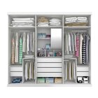 Guarda-Roupa Casal Panan 6 Portas 8 Gavetas Marcia