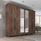 Guarda-Roupa Casal Panan 6 Portas 8 Gavetas Marcia