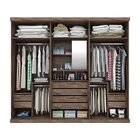 Guarda-Roupa Casal Panan 6 Portas 8 Gavetas Marcia