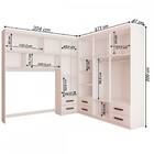 Guarda-roupa Casal Paradise 10 Portas 6 Gavetas Com Espelho B