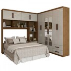 Guarda-roupa Casal Paradise 10 Portas 6 Gavetas Com Espelho F