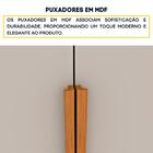 Guarda-roupa Casal Paradiso Com Pés 6 Portas 4 Gavetas Cinamo