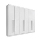 Guarda Roupa Casal Paris 6 Portas 6 Gavetas Em Mdf Móveis D D