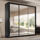 Guarda Roupa Casal Paris  2gav C/esp Nas 3pts Corre