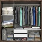 Guarda Roupa Casal Paris  2gav C/esp Nas 3pts Corre