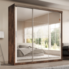 Guarda Roupa Casal Paris  2gav C/esp Nas 3pts Correr