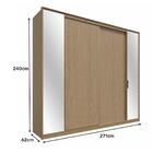 Guarda Roupa Casal Pedra Azul Com 4 Portas E 6 Gavetas Com Es