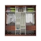 Guarda Roupa Casal Petra 3 Portas 4 Gavetas Bom Pastor