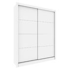 Guarda Roupa Casal Platinium 2 Portas De Correr 3 Gavetas Tci