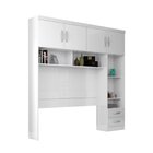 Guarda Roupa Casal Ponte 4 Portas 2 Gavetas Parana  Branco