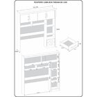 Guarda Roupa Casal Ponte 4 Portas 2 Gavetas Parana Atualle Mó