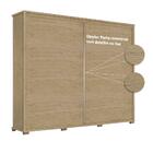 Guarda Roupa Casal Porta De Correr Cadenza Teca Fênix