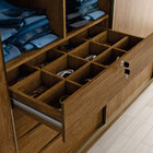 Guarda Roupa Casal Portas Pretas Mdf Autes Belmax