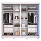 Guarda-roupa Casal Portinari 4 Pt 6 Gv Branco