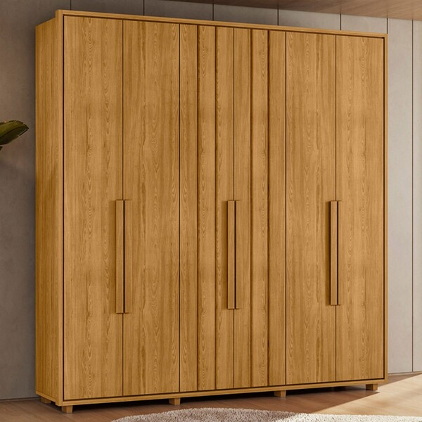 Guarda-roupa Casal Portinari 6 Portas 4 Gavetas 100% Mdf ...