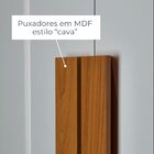 Guarda Roupa Casal Portinari Ripado 6 Portas - Madetec