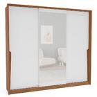 Guarda-roupa Casal Porto 3 Portas 4 Gavetas Com Espelho Freij