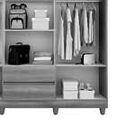 Guarda-roupa Casal Porto 6 Portas 2 Gavetas Com Espelho Ipê –