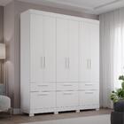 Guarda Roupa Casal Porto 6 Portas Panan