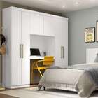 Guarda-roupa Casal Porto 6 Pt Branco