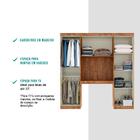 Guarda-roupa Casal Porto 6 Pt Native