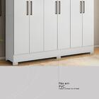 Guarda-roupa Casal Prático 6 Pt 3 Gv Branco