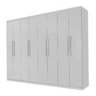 Guarda-roupa Casal Premium 8 Portas Branco