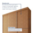 Guarda Roupa Casal Premium Cronos 205,9cm 3 Portas 4 Gavetas