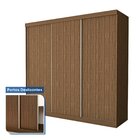 Guarda Roupa Casal Premium Itália 205,9cm 3 Portas 4 Gavetas