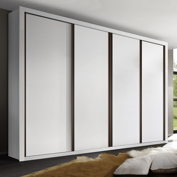 Guarda Roupa Casal Premium Liv 279,3cm 4 Portas 4 Gavetas Esp