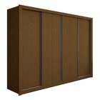 Guarda Roupa Casal Premium Nápoli 242cm 4 Portas 4 Gavetas Ye