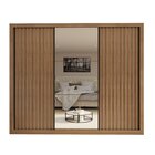 Guarda-roupa Casal Premium Nápoli 242cm Com Espelho 2 Portas