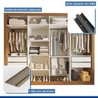 Guarda Roupa Casal Premium Nápoli 279,3cm 2 Portas Lisas 2 Po