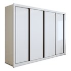 Guarda Roupa Casal Premium Nápoli 279,3cm 4 Portas 4 Gavetas