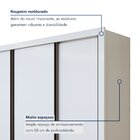 Guarda Roupa Casal Premium Nápoli 279,3cm 4 Portas 4 Gavetas