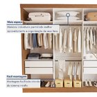 Guarda Roupa Casal Premium Rennes 205,9cm Com Espelho 3 Porta