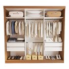 Guarda Roupa Casal Premium Rennes 205,9cm Com Espelho 3 Porta