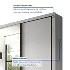 Guarda Roupa Casal Premium Zara 279,3cm Com Espelho 4 Portas