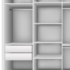 Guarda Roupa Casal Premium Zara 279,3cm Com Espelho 4 Portas