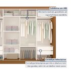 Guarda Roupa Casal Premium Zara 279,3cm Com Espelho 4 Portas