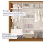 Guarda Roupa Casal Premium Zara 279,3cm Com Espelho 4 Portas