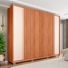 Guarda-roupa Casal Proximus 6 Portas 6 Gavetas Freijo/off Whi