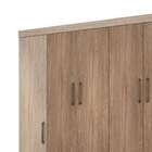 Guarda-roupa Casal Realce Ii 8 Pt 4 Gv Nogal