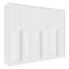 Guarda-roupa Casal Realeza 6 Portas 6 Gavetas Neve - Tcil Móv