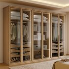Guarda-roupa Casal Reflecta Com Led 6 Portas 100% Mdf Solaris