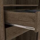 Guarda Roupa Casal Renata 6 Portas 3 Gavetas Ébano Tana Decor