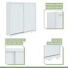 Guarda Roupa Casal Ripado 2 Portas 4 Gavetas Com Pés Upper Ye