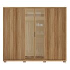 Guarda Roupa Casal Ripado 6 Portas 4 Gavetas Reflecta Suburba